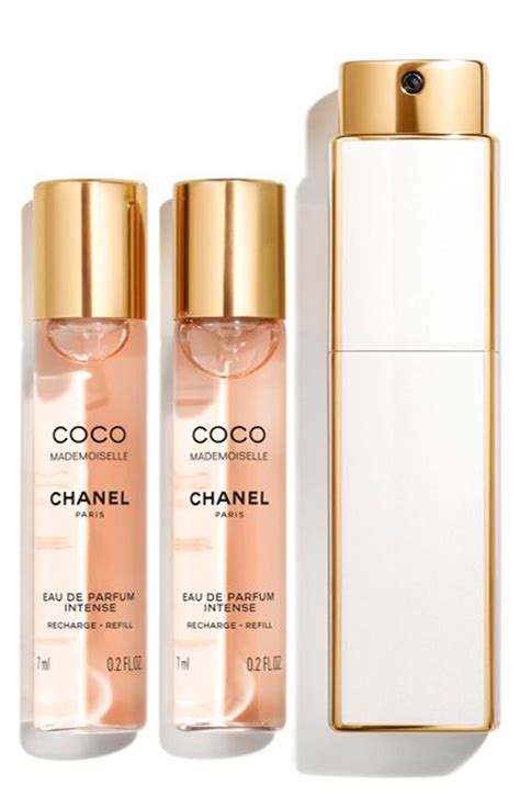 chanel coco mademoiselle travel perfume.